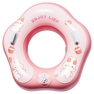 儿童游泳圈加厚防侧翻腋下救生圈男童女童初学者宝宝专用游泳装备