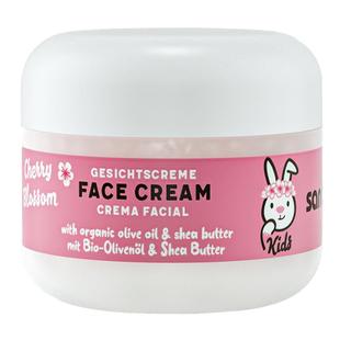 哈罗闪儿童樱花香面霜学生擦脸德国原装男女生长效保湿润肤霜50ml