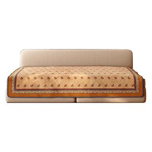 范居态度伊莉丝美式四季通用沙发垫三人座贵妃床高档沙发布艺坐垫