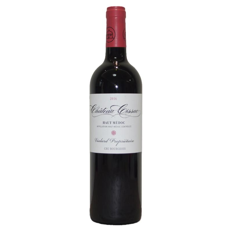 2016西萨克城堡红葡萄酒法国原瓶装进口中级庄红酒Chateau Cissac