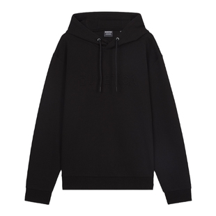 DUVETICA 男士户外防晒防紫外线LOGO标志连帽卫衣  VUHD30144