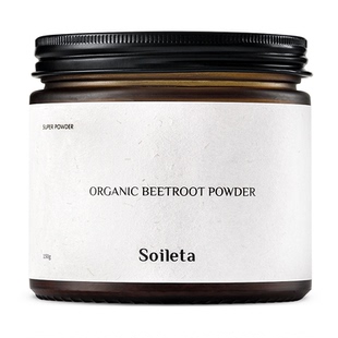 Soileta有机甜菜根粉200g 超级粉粉食物冲饮果蔬粉烘培食用红菜头