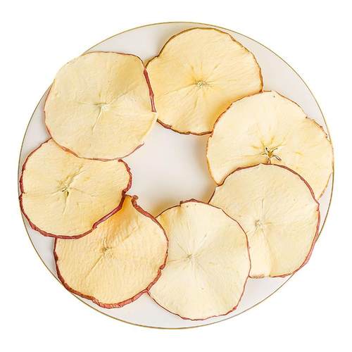 苹果干烘干苹果片500g泡水泡茶无添加水果茶干片软口感苹果圈干吃