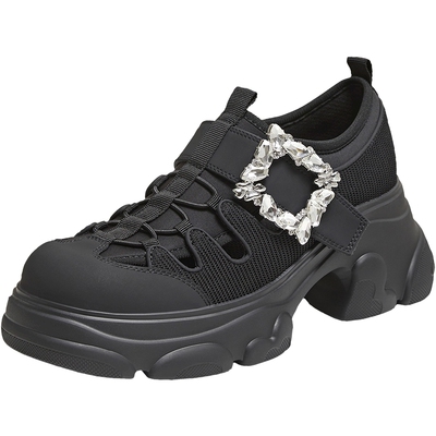 卢昱晓同款TATA他她猫和老鼠联名美喵喵女鞋运动鞋老爹鞋CPG03BM6