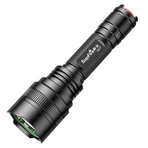 神火C8强光手电筒2026新款充电聚光超亮户外远射家用小型便携登山
