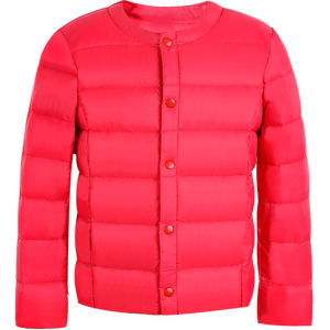 时尚新款修身保暖内胆轻薄羽绒服