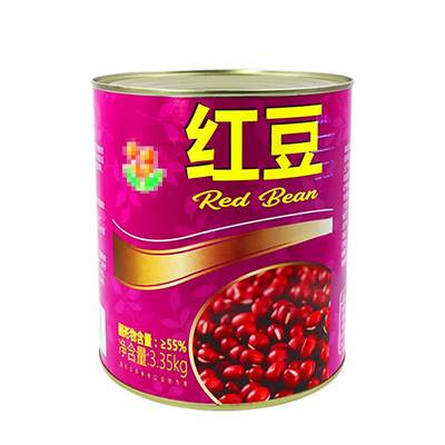 香园红豆罐头3.35kg奶茶店