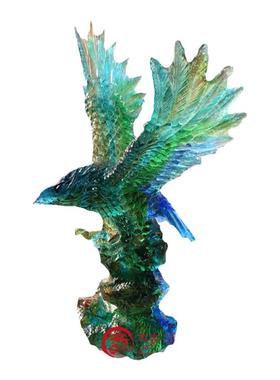 琉璃同事风升迁工艺品送领导客