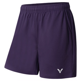 威克多VICTOR胜利R-30201羽毛球服男女运动针织短裤速干吸湿排汗