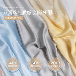 2025长绒棉枕头套一对装 枕套纯棉全棉40x60家用高级48x74枕芯套