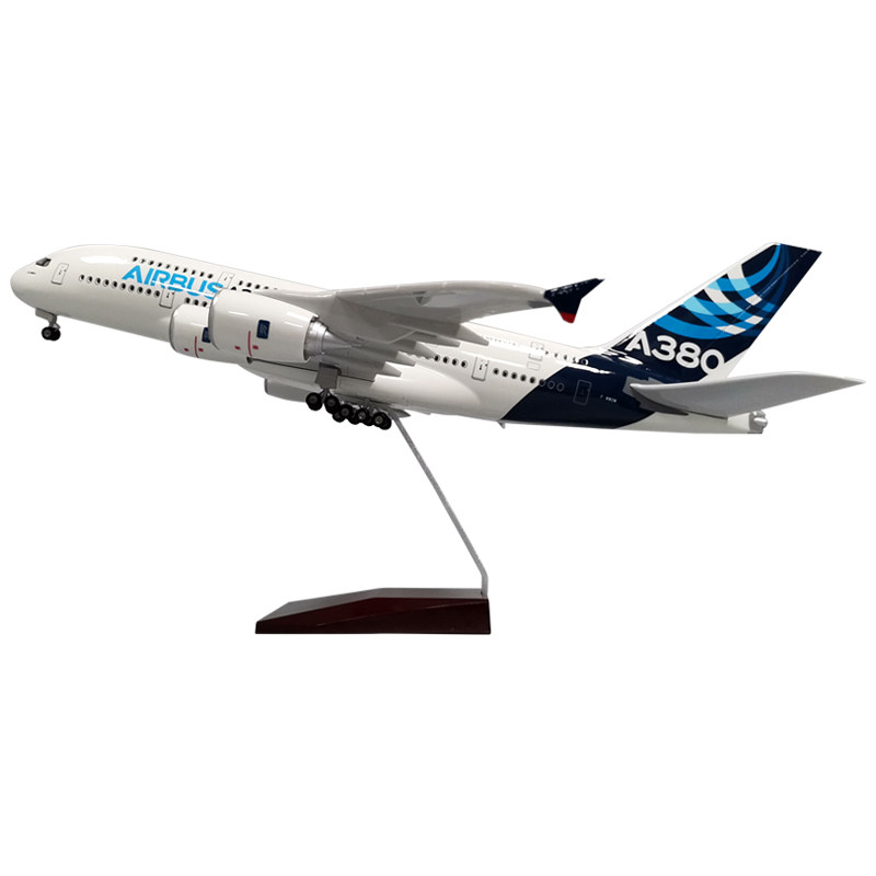 仿真客机军旅情飞机模型空客a380