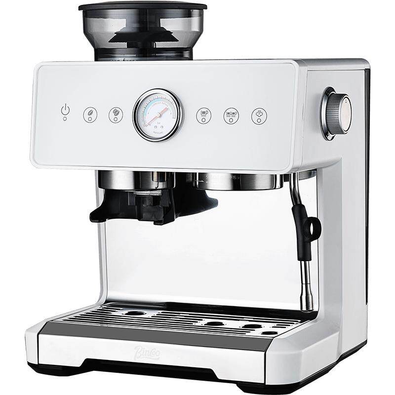 Bincoo意式浓缩咖啡机研磨一体机