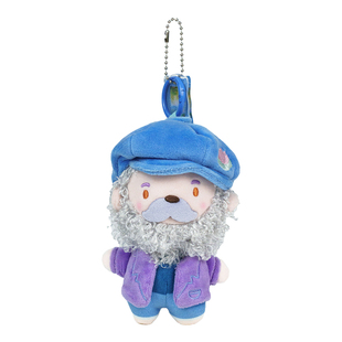 猫的天空之城浦东美术馆奥赛展文创莫奈毛绒挂件浦美联名炸须莫奈