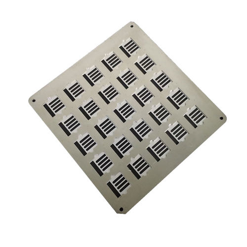 蚀刻片激光切割定制加工 0.01mm网板不锈钢甲片甲胄模型玩具微孔