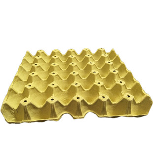 30枚鸡蛋托纸浆土蛋托包装盒定制纸质托盘防震鸡蛋壳放鸡蛋的蛋托