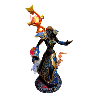 魔兽世界手办亡灵WL牧师虔诚套T2