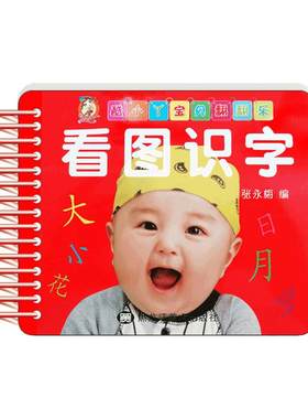 婴幼儿童识字卡片启蒙幼儿园认字幼小衔接学前识字书幼儿认字教材0-2-3岁宝宝看图识字神器认知益智书籍撕不烂早教书大班绘本全套4