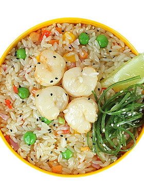 仿真虾仁炒饭食品模型假菜样品