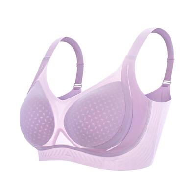 婷美透气洞洞杯小胸薄款聚拢文胸