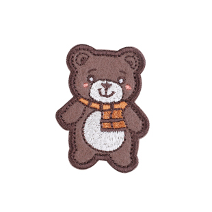 羽绒服补丁贴破洞免缝自粘图案儿童布贴刺绣贴衣服diy装饰修补贴