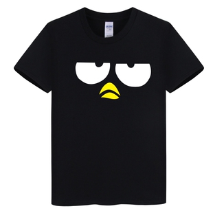 三丽鸥sanrio BadBadtz-maru 淘气XO ばつまる 酷企鹅 短袖T恤 男