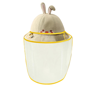 婴儿防护面罩小月龄专用新生儿外出神器防飞沫防飞溅个月防尘防风