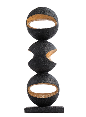 侘寂风创意软装圆球摆件