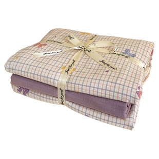 四件套纯棉全棉2026新款被套床单宿舍三件套被罩床笠学生床上用品