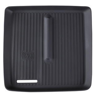 适用奇瑞iCAR V27无线充垫中控充电面板防刮保护垫原车色硅胶改装