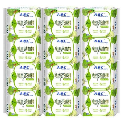 ABC卫生巾护垫茶树163日用300片