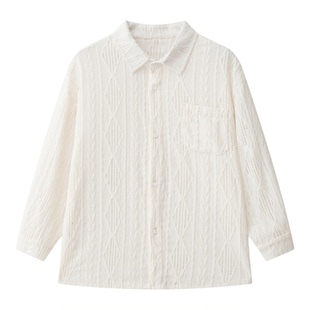 虾酱麻麻男童学院套装春季2026新款男孩白色桑蚕丝衬衫儿童四件套