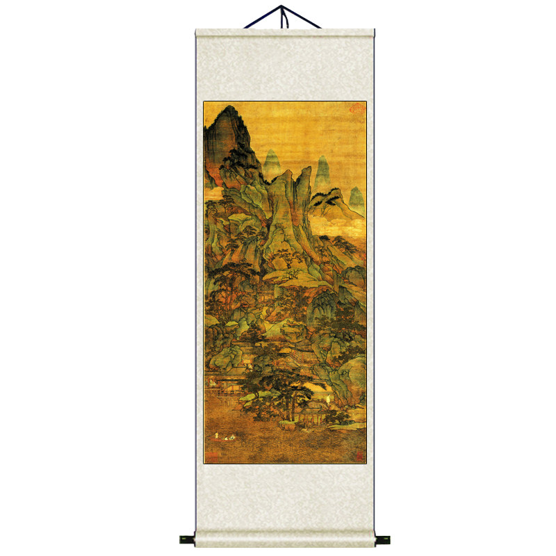 明王肇柳禽白鹇历代仿古装饰画