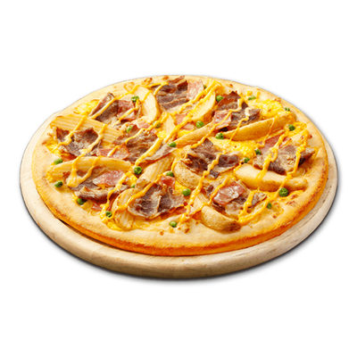 达美乐 照烧风味牛肉土豆比萨9