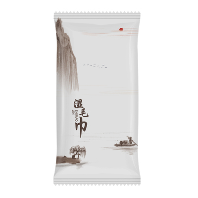 纯棉现货饭店消防订做logo湿巾