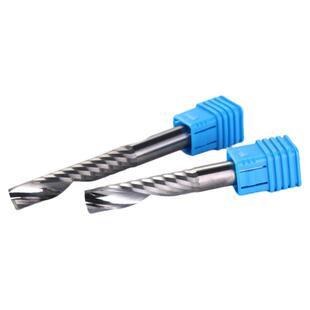 皎阳单刃螺旋铣刀钨钢雕刻刀进口合金刀具 10 12mm数控广告切割刀