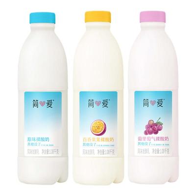 简爱裸酸奶家庭装营养早餐奶