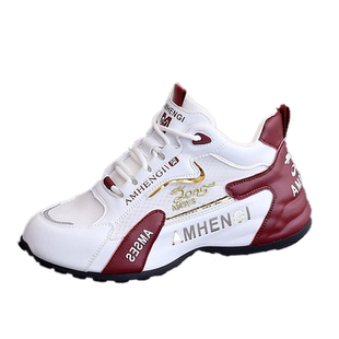 秋冬时尚鬼步舞鞋男女款软底广场舞鞋网面轻便透气包底运动鞋加绒