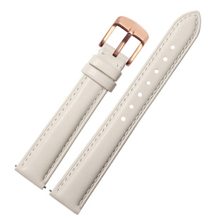 适配华为B7手环B6真皮表带B5表带替换带B3B2手环手表商务版运动版b5白色皮带真皮手表带男女针扣牛皮平纹表带