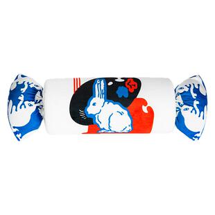 大白兔系列周边糖形布艺抱枕客厅靠垫沙发办公室床头靠枕套腰枕