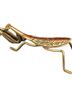 做旧黄铜蜻蜓知了蟋蟀蜜蜂摆件