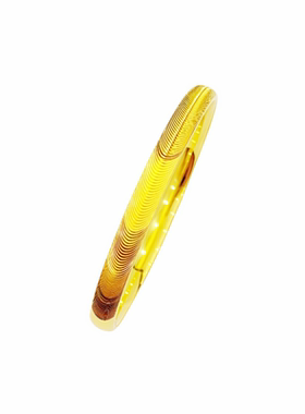 金包银手镯猫眼手环女礼物不掉色