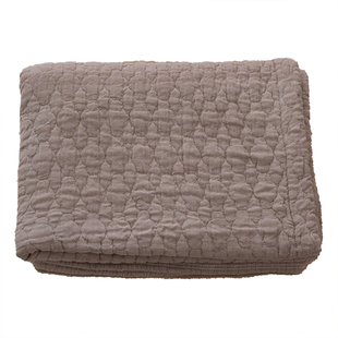 轻漾云纹棉纱a类盖毯毛巾被夏季空调被夏凉被新款毯子午睡毯