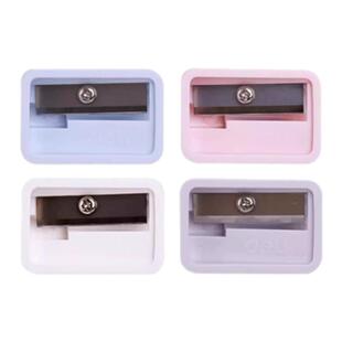 得力迷你卷笔刀儿童便携削笔刀实惠装小学生专用削笔刀小型刨笔刀铅笔削笔器美术生用绞笔刀文具批发用品