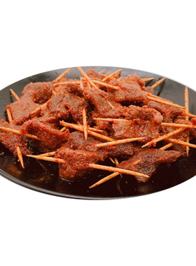 仙都辣酱鸭牙签牛肉80克即食小吃熟食黄牛肉 网红真空 优选里脊肉