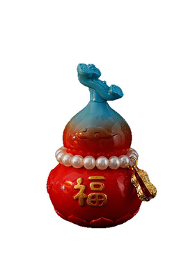 祥云葫芦树脂桌面装饰小摆件礼物