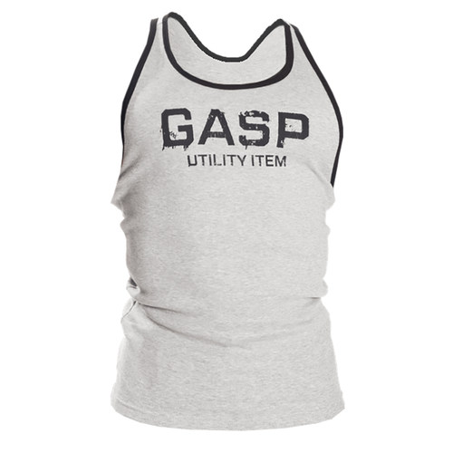 GASP夏季紧身坎肩工字跑步撸铁健美训练服健身衣服运动弹力背心男