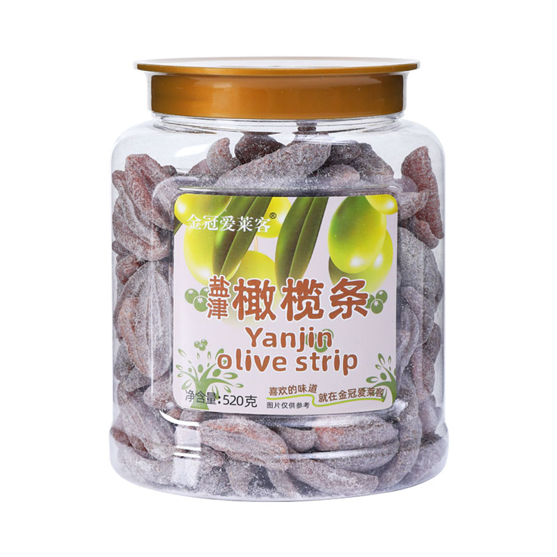 金冠爱莱客无核橄榄肉蜜饯果脯