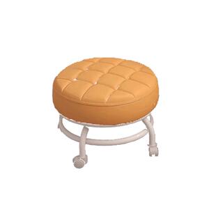 万向轮小凳子家用小型板凳滑轮矮凳子出租房用不占空间网红圆凳子