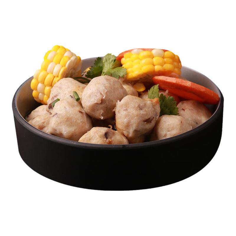 正宗潮汕特色美食手打香菇猪肉丸