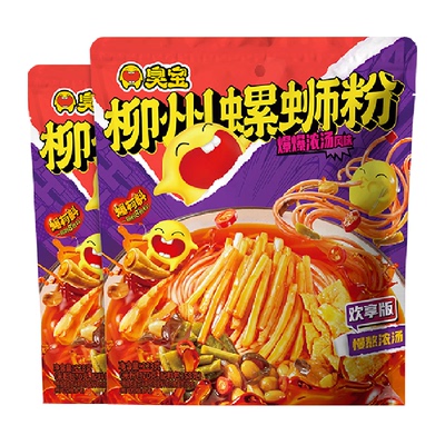 臭宝螺蛳粉爆炒浓汤228g*2袋